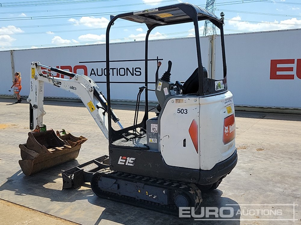 2017 Bobcat E19 - Minigraafmachine: afbeelding 3 2017 Bobcat E19 - Minigraafmachine: afbeelding 3