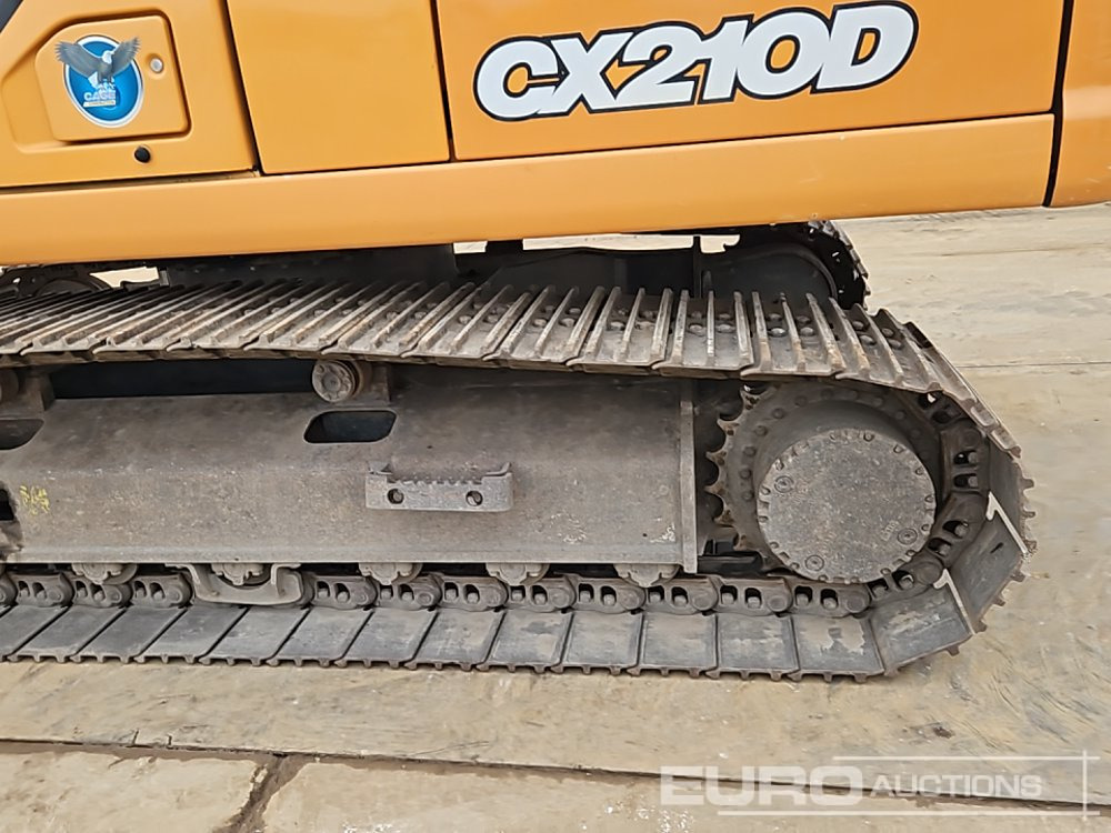 Rupsgraafmachine 2017 Case CX210D: afbeelding 11