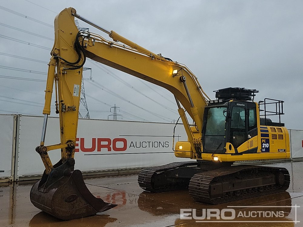 2017 Komatsu PC210LC-10 - Rupsgraafmachine: afbeelding 1 2017 Komatsu PC210LC-10 - Rupsgraafmachine: afbeelding 1