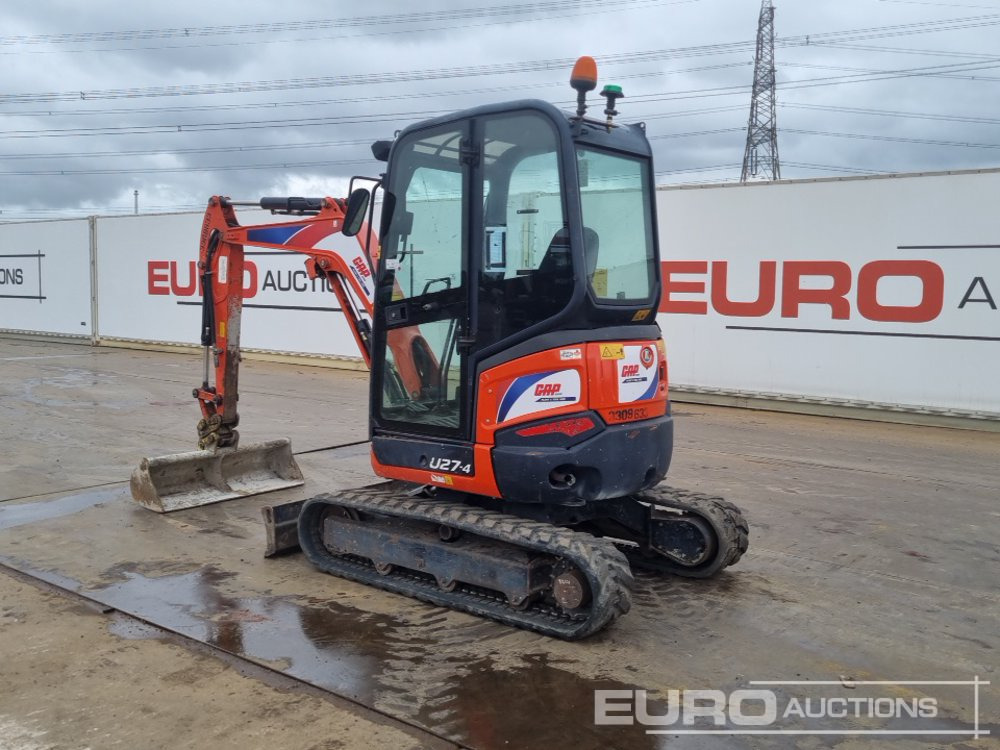 2017 Kubota KX016-4 - Minigraafmachine: afbeelding 3 2017 Kubota KX016-4 - Minigraafmachine: afbeelding 3