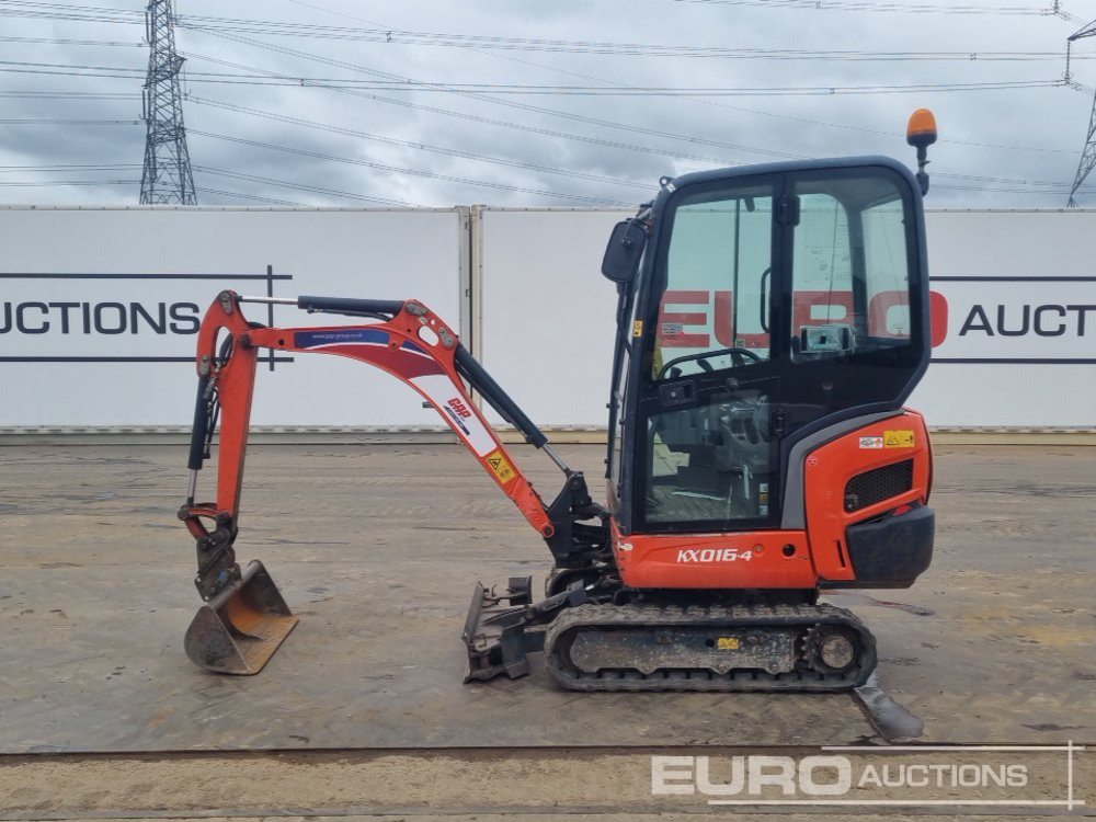 2017 Kubota KX016-4 - Minigraafmachine: afbeelding 2 2017 Kubota KX016-4 - Minigraafmachine: afbeelding 2