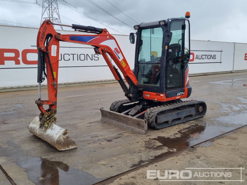 2017 Kubota KX016-4 - Minigraafmachine: afbeelding 1 2017 Kubota KX016-4 - Minigraafmachine: afbeelding 1