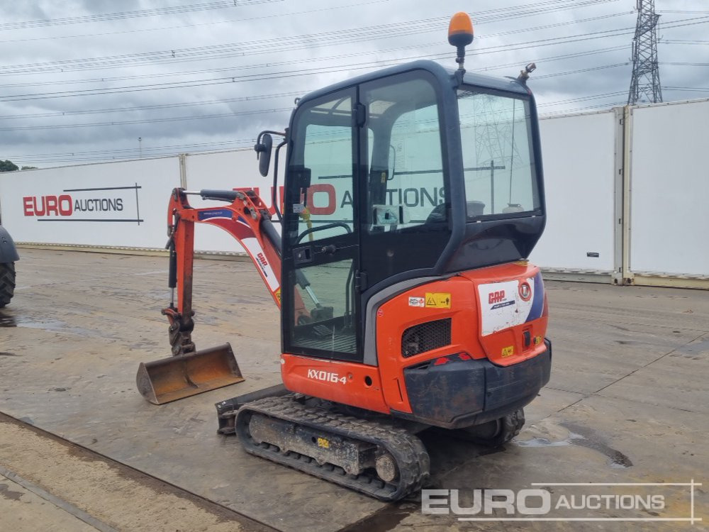 2017 Kubota KX016-4 - Minigraafmachine: afbeelding 3 2017 Kubota KX016-4 - Minigraafmachine: afbeelding 3