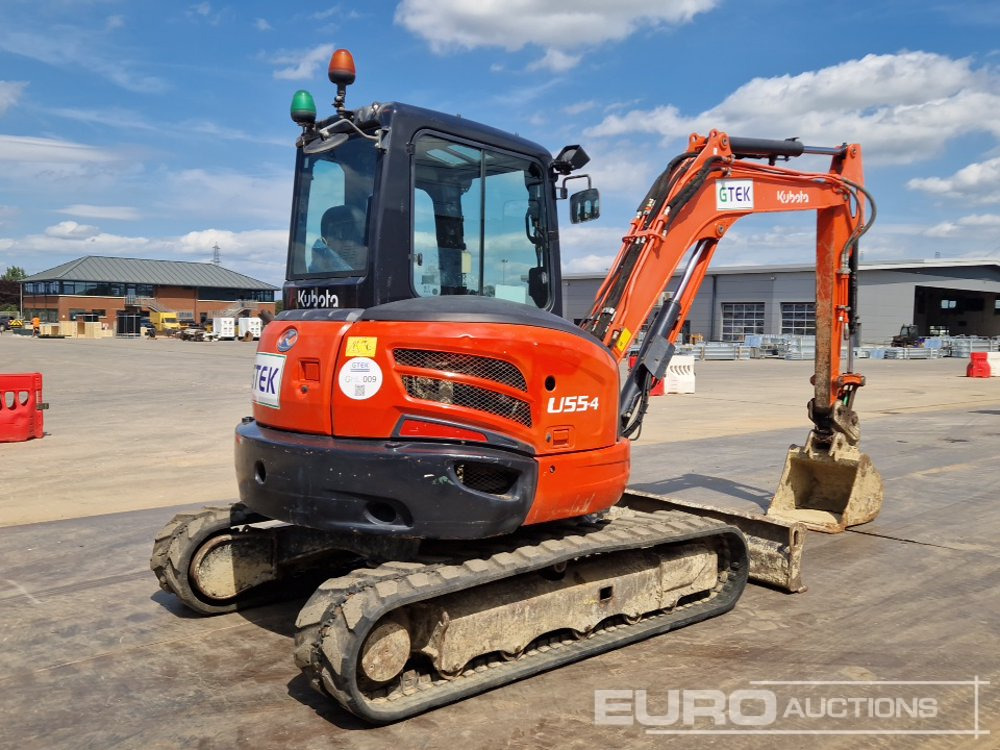 2017 Kubota U55-4 - Minigraafmachine: afbeelding 5 2017 Kubota U55-4 - Minigraafmachine: afbeelding 5