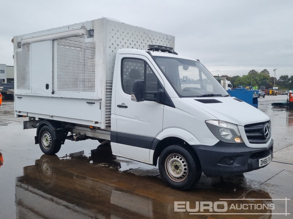 Kipper bestelwagen 2017 Mercedes Sprinter: afbeelding 7
