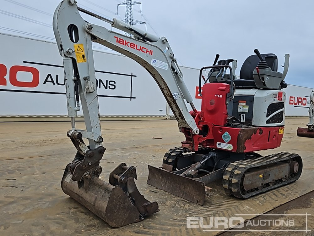 2017 Takeuchi TB210R - Minigraafmachine: afbeelding 1 2017 Takeuchi TB210R - Minigraafmachine: afbeelding 1