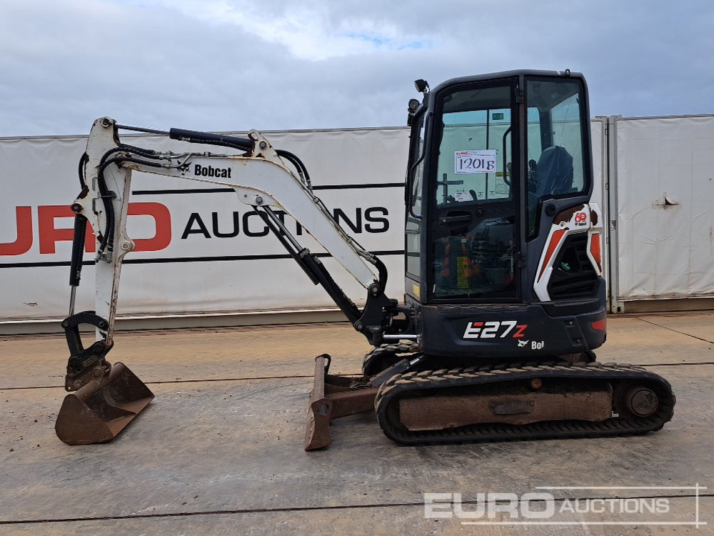 2018 Bobcat E27Z - Minigraafmachine: afbeelding 2 2018 Bobcat E27Z - Minigraafmachine: afbeelding 2