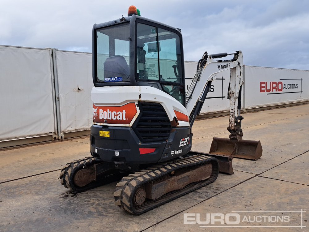 2018 Bobcat E27Z - Minigraafmachine: afbeelding 5 2018 Bobcat E27Z - Minigraafmachine: afbeelding 5