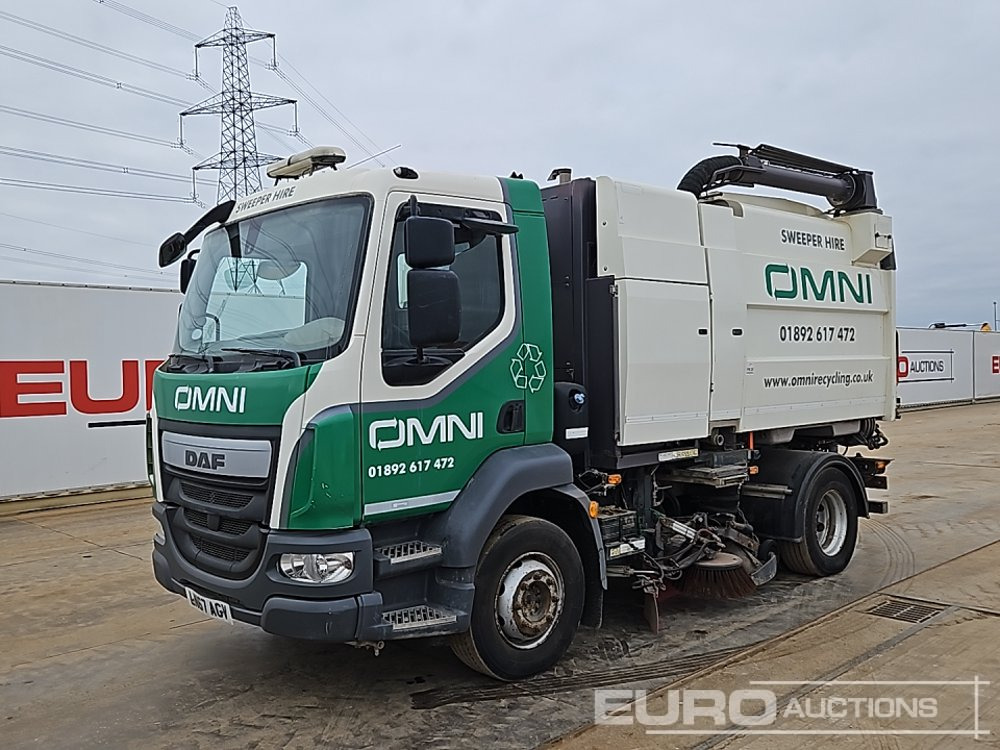 2018 DAF LF230 - Veegwagen: afbeelding 1 2018 DAF LF230 - Veegwagen: afbeelding 1