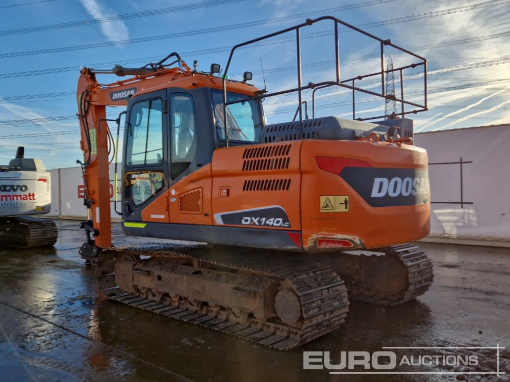 2018 Doosan DX140LC-5 - Rupsgraafmachine: afbeelding 3 2018 Doosan DX140LC-5 - Rupsgraafmachine: afbeelding 3