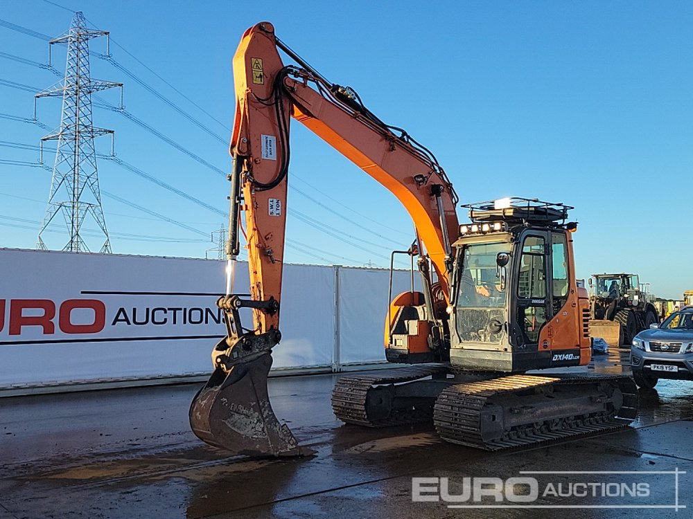 2018 Doosan DX140LCR-5 - Rupsgraafmachine: afbeelding 1 2018 Doosan DX140LCR-5 - Rupsgraafmachine: afbeelding 1
