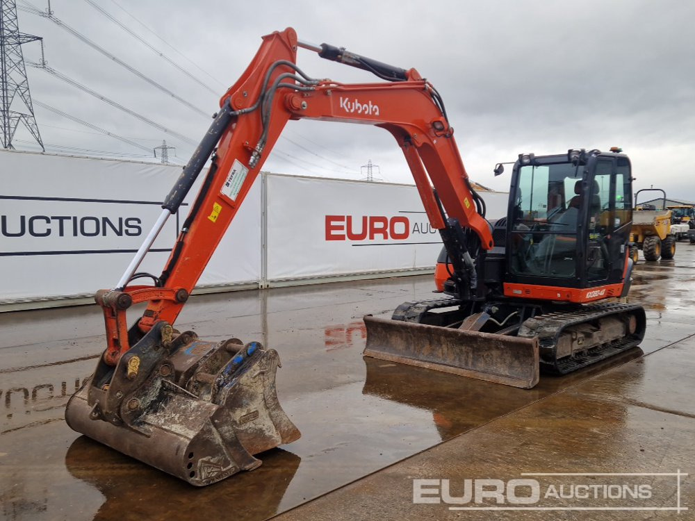 2018 Kubota KX080-4A - Minigraafmachine: afbeelding 1 2018 Kubota KX080-4A - Minigraafmachine: afbeelding 1