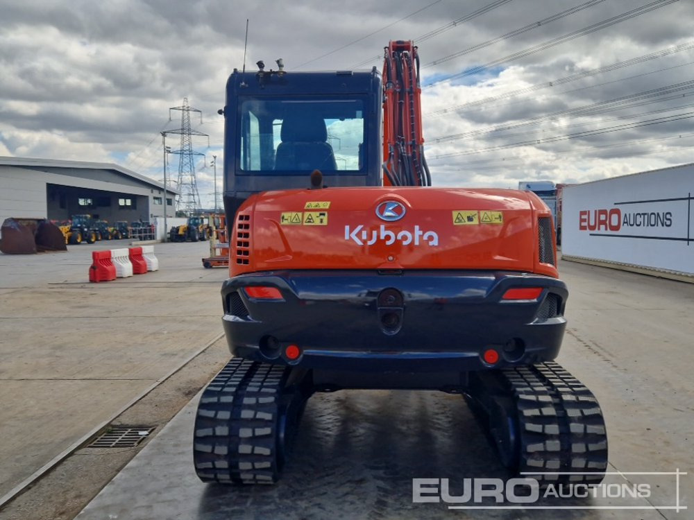 2018 Kubota KX080-4A - Minigraafmachine: afbeelding 4 2018 Kubota KX080-4A - Minigraafmachine: afbeelding 4