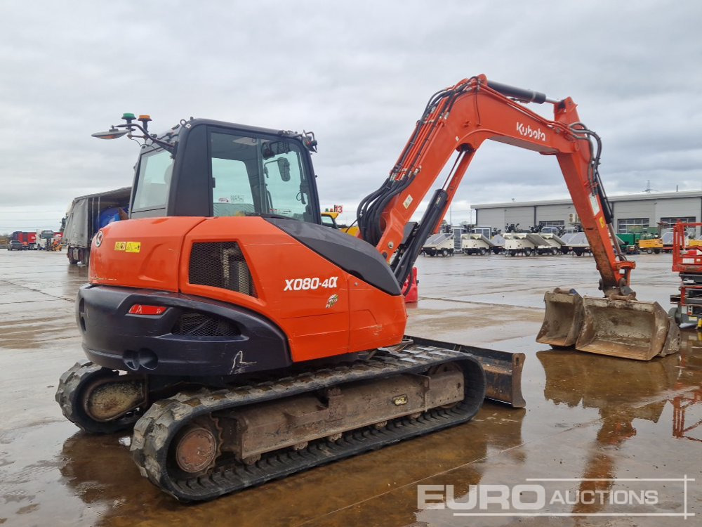 2018 Kubota KX080-4A - Minigraafmachine: afbeelding 5 2018 Kubota KX080-4A - Minigraafmachine: afbeelding 5