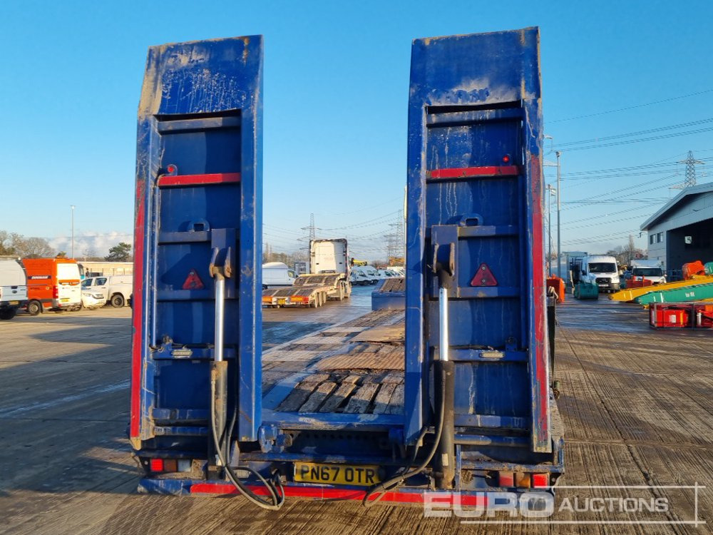 2018 McCauley Tri Axle Step Frame Low Loader Trailer, Out Riggers, Hydraulic Ramps - Dieplader oplegger: afbeelding 4 2018 McCauley Tri Axle Step Frame Low Loader Trailer, Out Riggers, Hydraulic Ramps - Dieplader oplegger: afbeelding 4