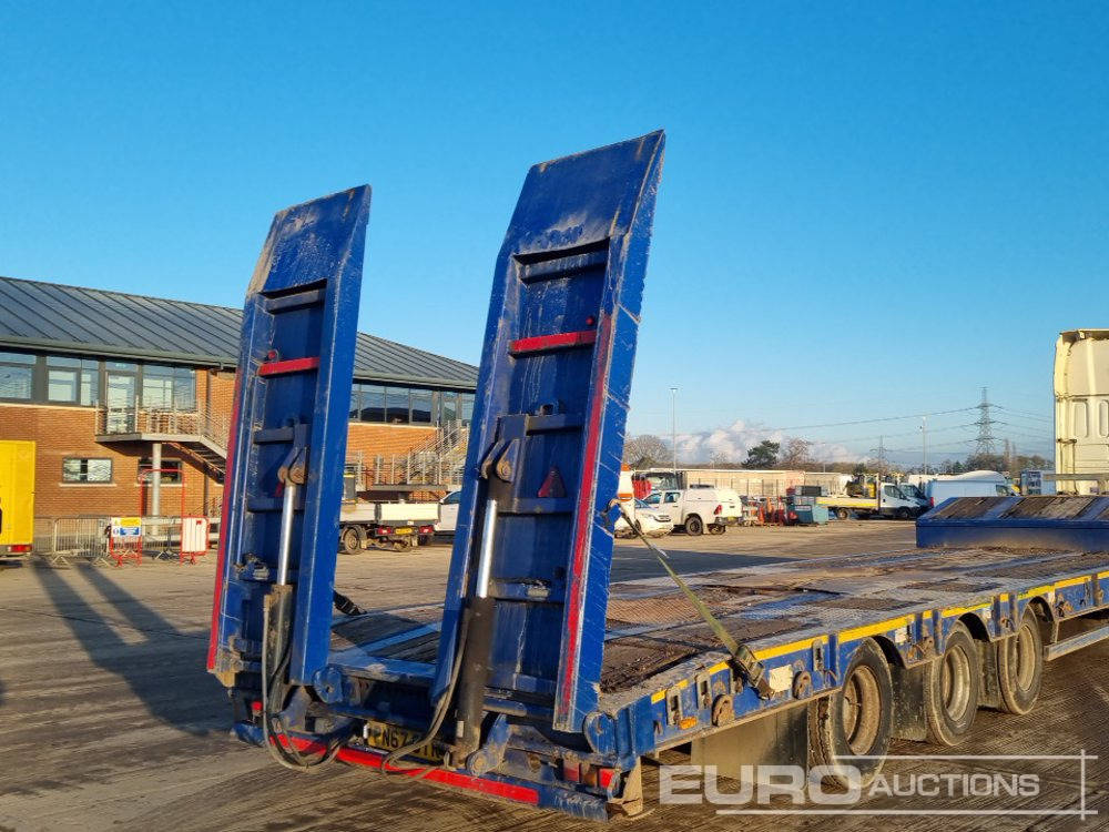 2018 McCauley Tri Axle Step Frame Low Loader Trailer, Out Riggers, Hydraulic Ramps - Dieplader oplegger: afbeelding 5 2018 McCauley Tri Axle Step Frame Low Loader Trailer, Out Riggers, Hydraulic Ramps - Dieplader oplegger: afbeelding 5