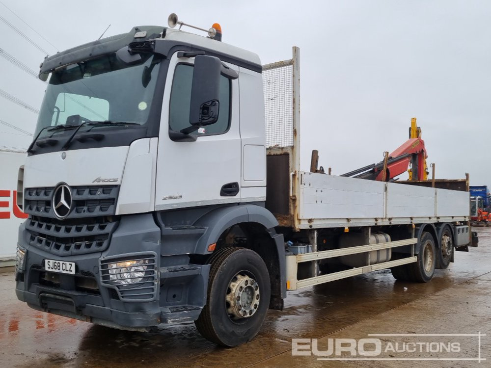 2018 Mercedes Arocs 2533 - Vrachtwagen met open laadbak: afbeelding 1 2018 Mercedes Arocs 2533 - Vrachtwagen met open laadbak: afbeelding 1