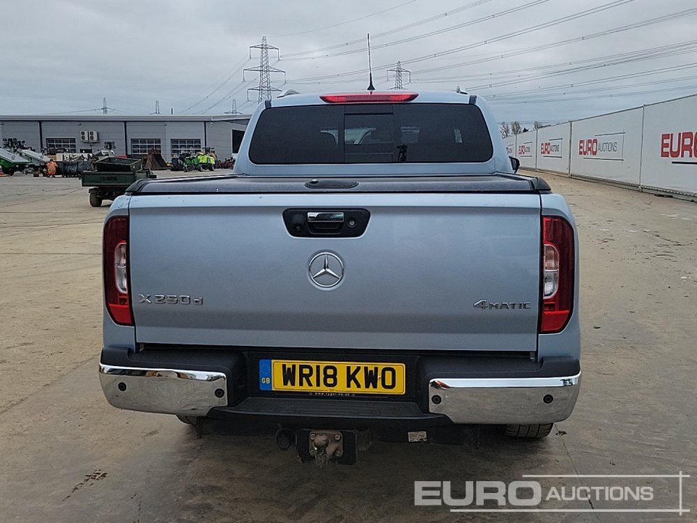 2018 Mercedes X250D - Pick-up: afbeelding 4 2018 Mercedes X250D - Pick-up: afbeelding 4