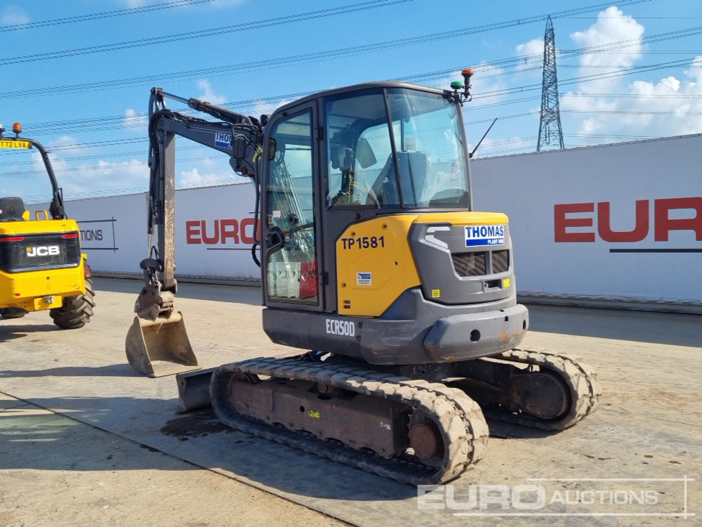 2018 Volvo ECR50D - Minigraafmachine: afbeelding 3 2018 Volvo ECR50D - Minigraafmachine: afbeelding 3