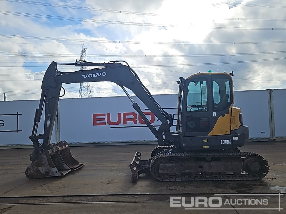 2018 Volvo ECR88D - Minigraafmachine: afbeelding 2 2018 Volvo ECR88D - Minigraafmachine: afbeelding 2