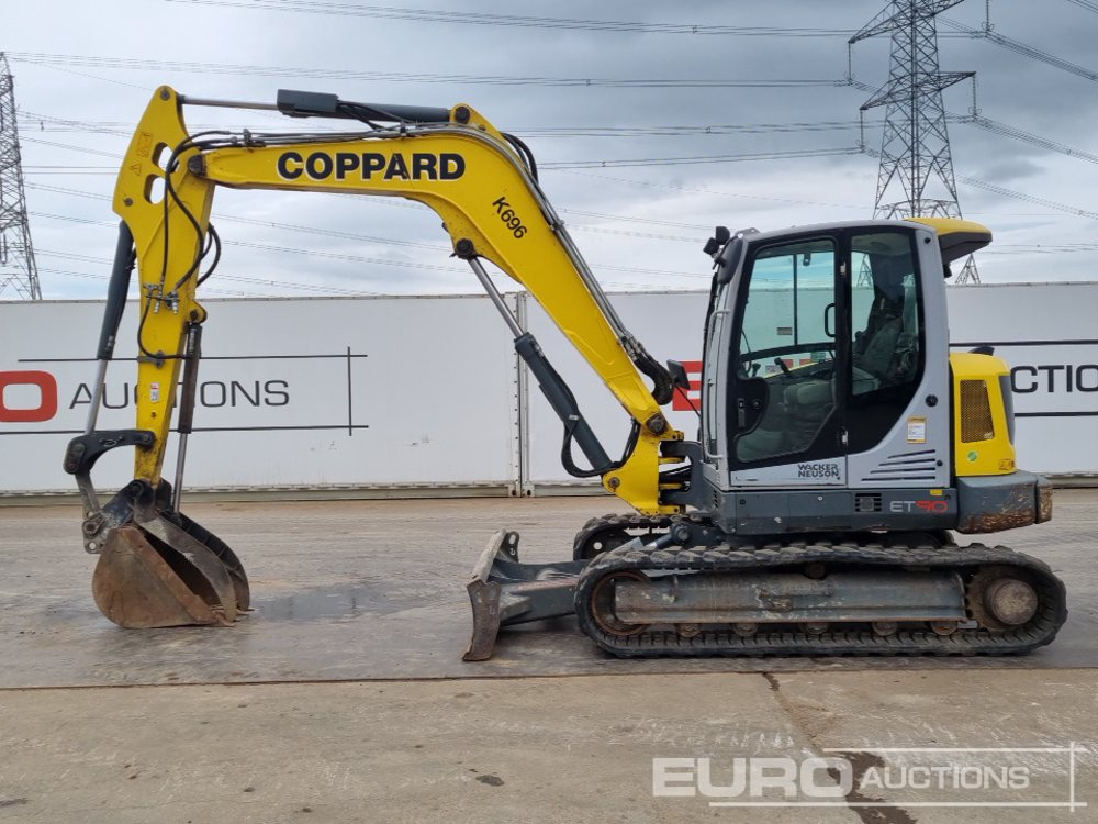 2018 Wacker Neuson ET90 - Minigraafmachine: afbeelding 2 2018 Wacker Neuson ET90 - Minigraafmachine: afbeelding 2