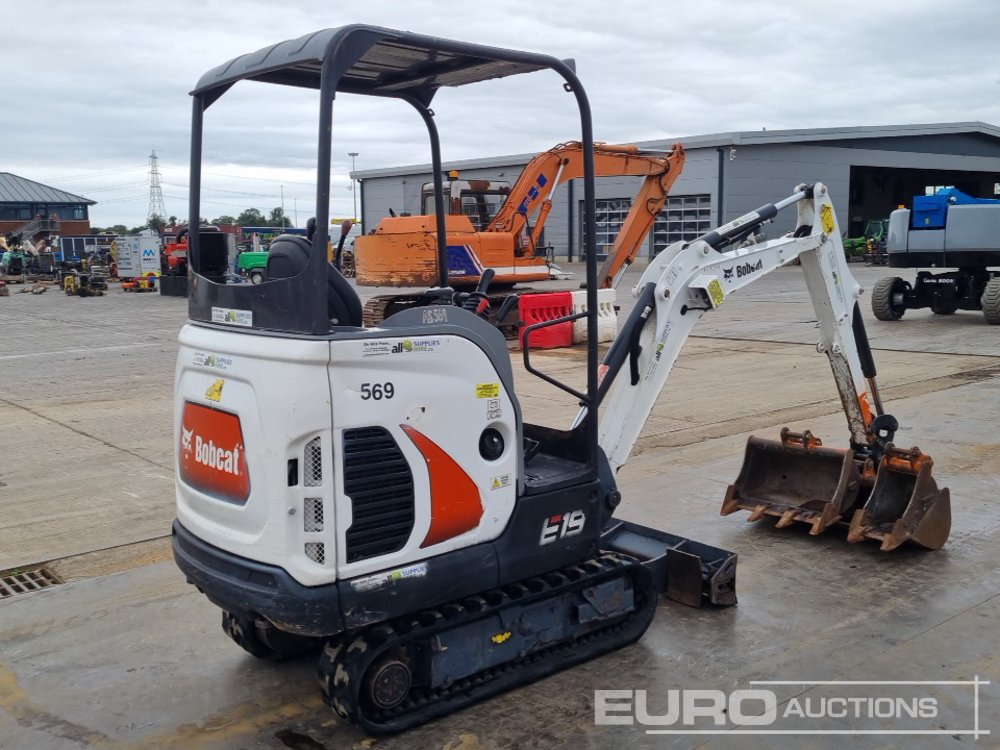 2019 Bobcat E19 - Minigraafmachine: afbeelding 5 2019 Bobcat E19 - Minigraafmachine: afbeelding 5