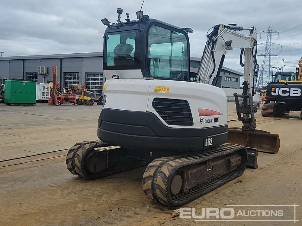 2019 Bobcat E62 - Minigraafmachine: afbeelding 5 2019 Bobcat E62 - Minigraafmachine: afbeelding 5