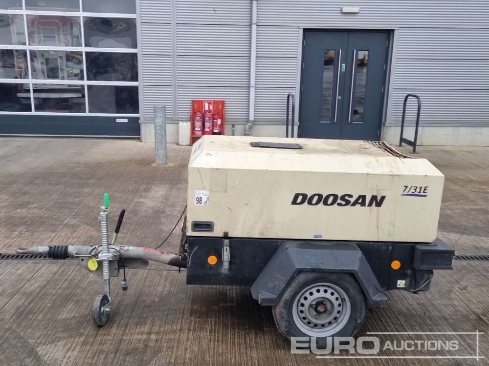 2019 Doosan 7/31E - Luchtcompressor: afbeelding 2 2019 Doosan 7/31E - Luchtcompressor: afbeelding 2