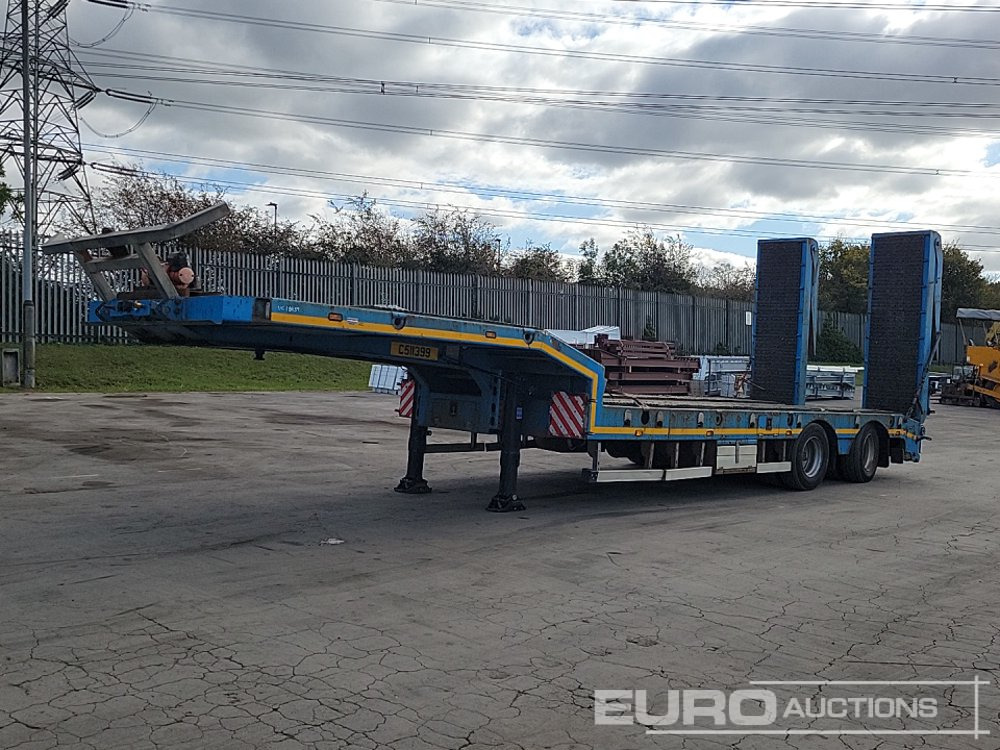 2019 Gurlesenyil Twin Axle Step Frame Low Loader Trailer, Outriggers, Winch, Hydraulic Fliptoe Ramps - Dieplader oplegger: afbeelding 1 2019 Gurlesenyil Twin Axle Step Frame Low Loader Trailer, Outriggers, Winch, Hydraulic Fliptoe Ramps - Dieplader oplegger: afbeelding 1