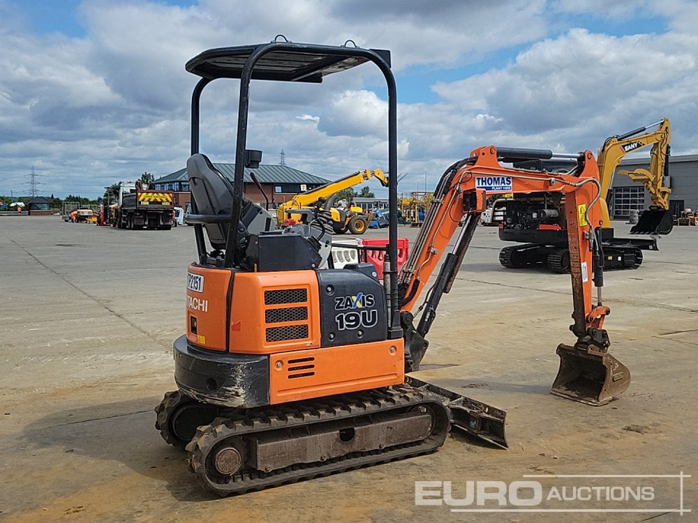 2019 Hitachi ZX19U-5A YR - Minigraafmachine: afbeelding 5 2019 Hitachi ZX19U-5A YR - Minigraafmachine: afbeelding 5