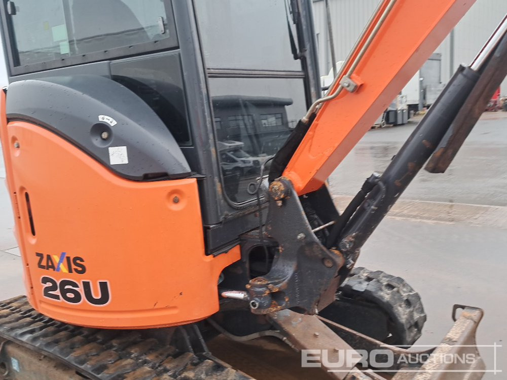 Minigraafmachine 2019 Hitachi ZX26U-5A CR: afbeelding 23