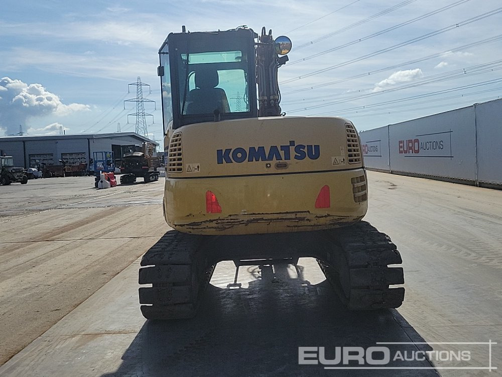 2019 Komatsu PC80MR-5 - Minigraafmachine: afbeelding 4 2019 Komatsu PC80MR-5 - Minigraafmachine: afbeelding 4