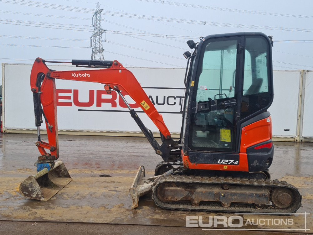 2019 Kubota U27-4 - Minigraafmachine: afbeelding 2 2019 Kubota U27-4 - Minigraafmachine: afbeelding 2