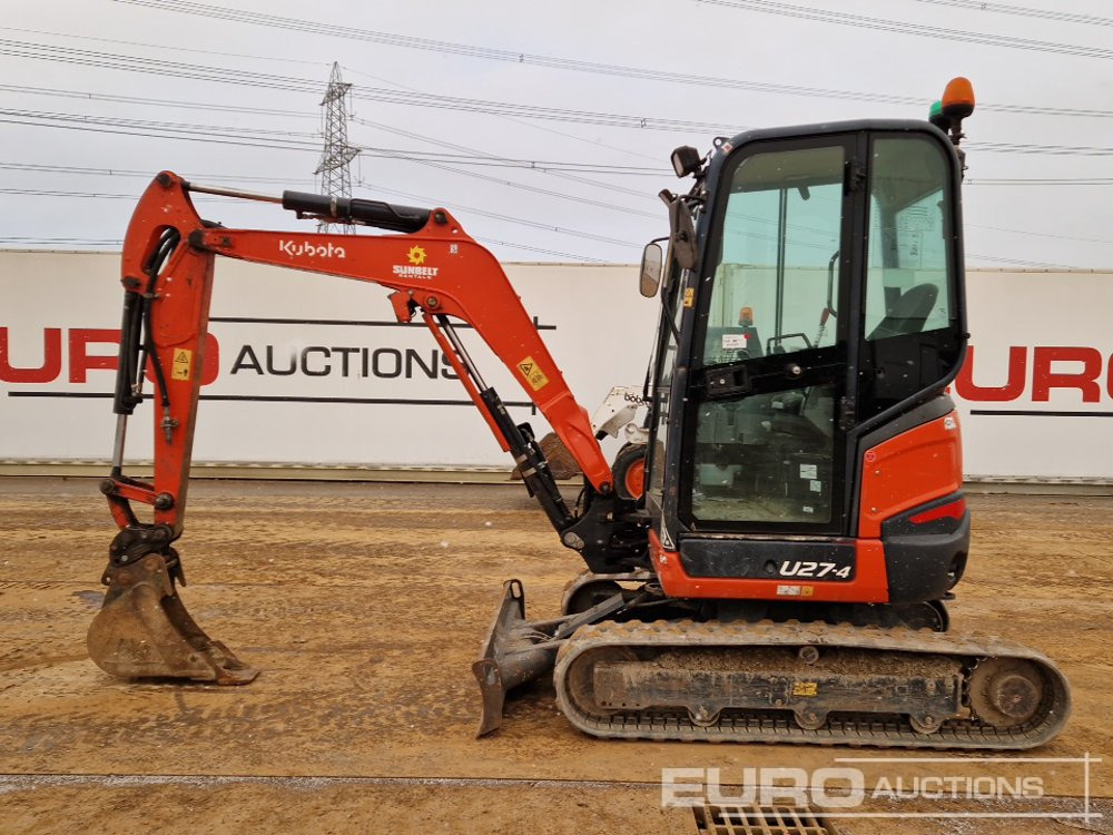 2019 Kubota U27-4 - Minigraafmachine: afbeelding 2 2019 Kubota U27-4 - Minigraafmachine: afbeelding 2