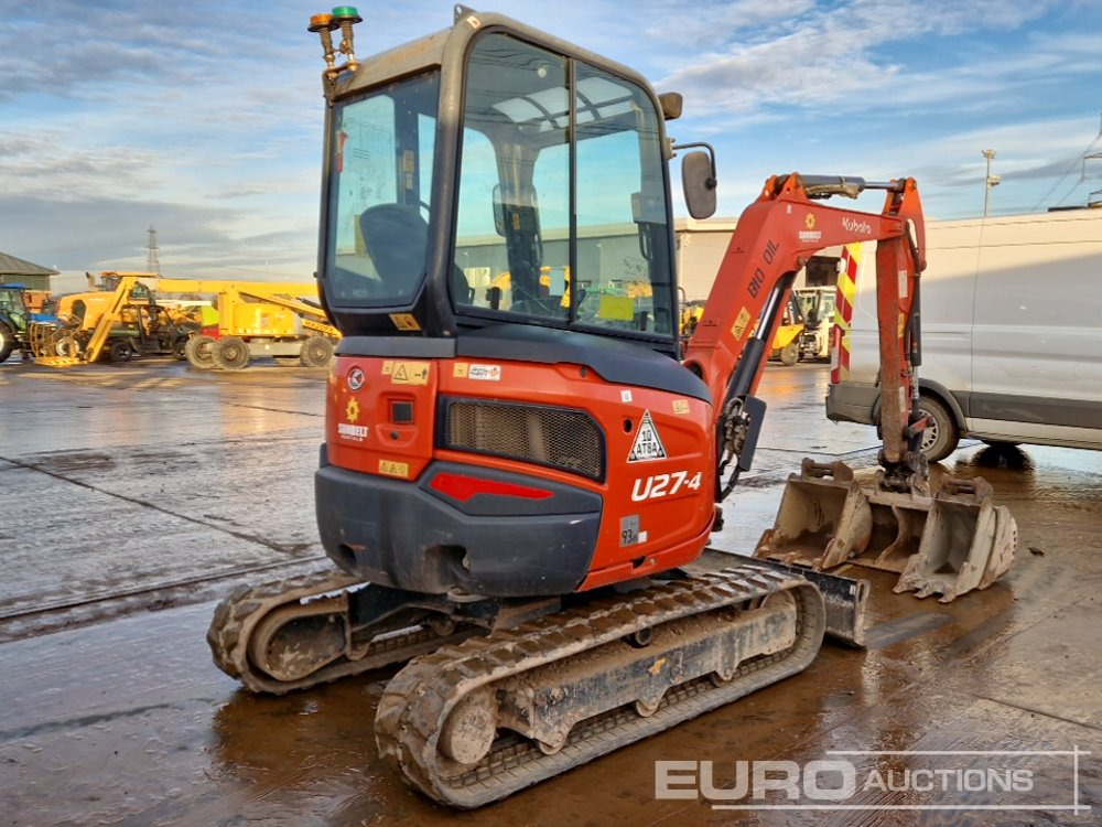 2019 Kubota U27-4 - Minigraafmachine: afbeelding 5 2019 Kubota U27-4 - Minigraafmachine: afbeelding 5