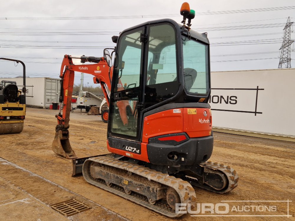 2019 Kubota U27-4 - Minigraafmachine: afbeelding 3 2019 Kubota U27-4 - Minigraafmachine: afbeelding 3