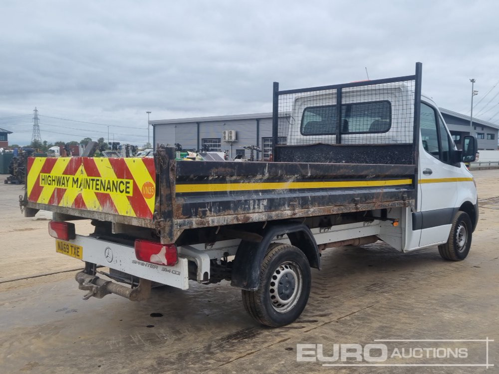2019 Mercedes Sprinter 314CDI - Kipper bestelwagen: afbeelding 5 2019 Mercedes Sprinter 314CDI - Kipper bestelwagen: afbeelding 5
