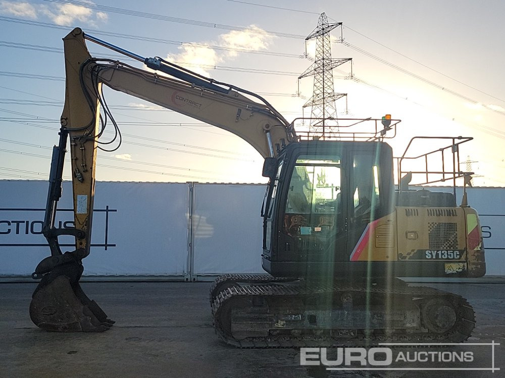 2019 Sany SY135C - Rupsgraafmachine: afbeelding 2 2019 Sany SY135C - Rupsgraafmachine: afbeelding 2