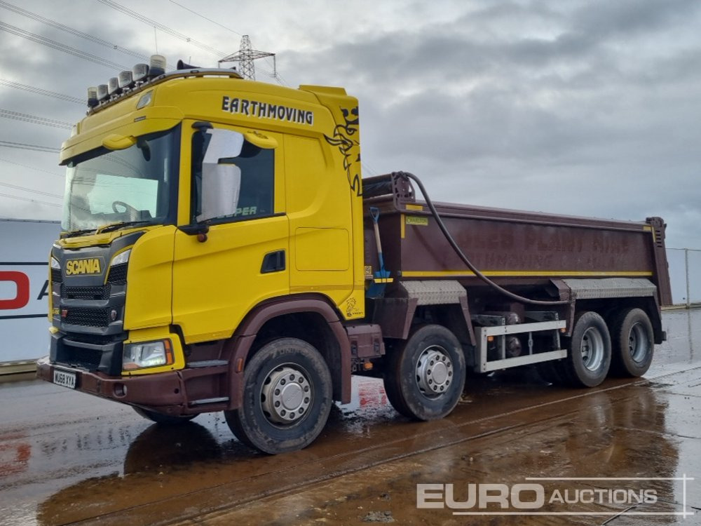 2019 Scania G450XT - Kipper vrachtwagen: afbeelding 1 2019 Scania G450XT - Kipper vrachtwagen: afbeelding 1