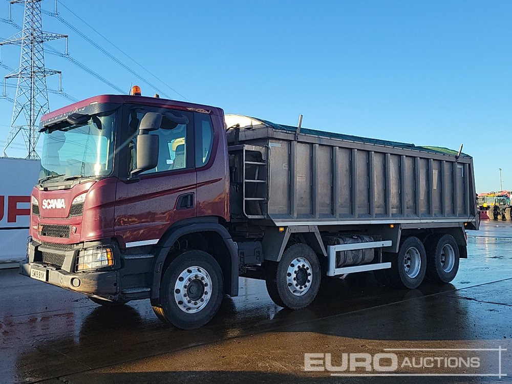 2019 Scania P410XT - Kipper vrachtwagen: afbeelding 1 2019 Scania P410XT - Kipper vrachtwagen: afbeelding 1