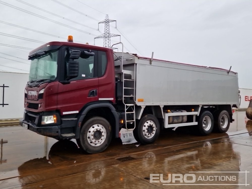 2019 Scania P410XT - Kipper vrachtwagen: afbeelding 1 2019 Scania P410XT - Kipper vrachtwagen: afbeelding 1