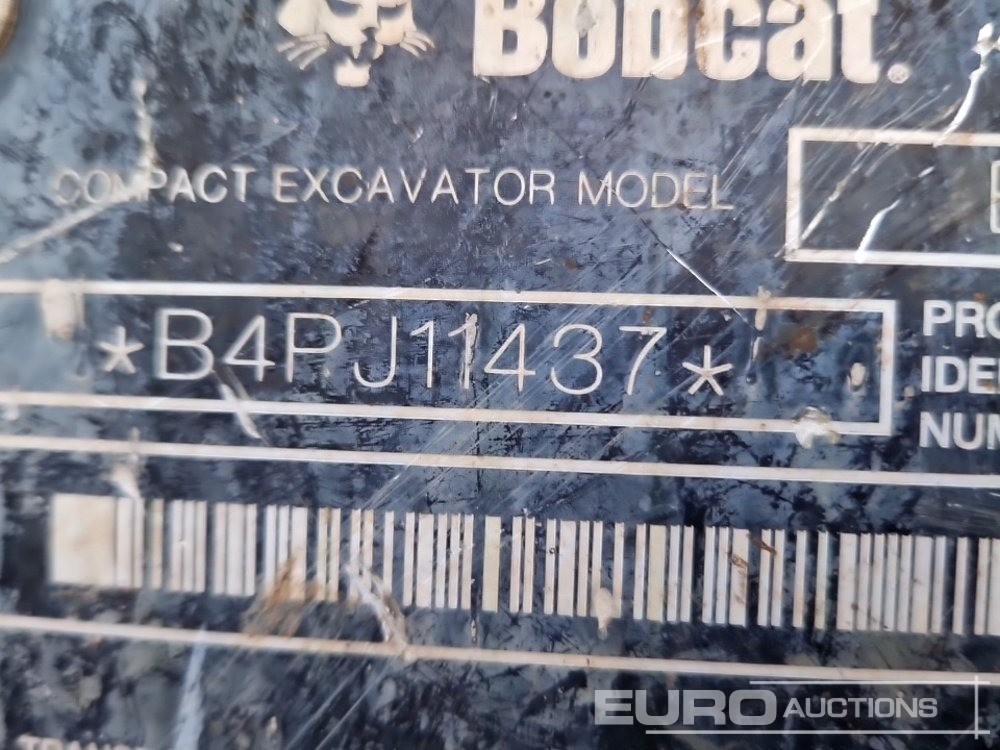 Minigraafmachine 2020 Bobcat E17: afbeelding 36