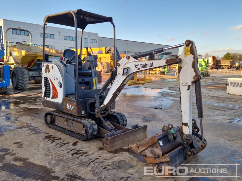 Minigraafmachine 2020 Bobcat E17: afbeelding 7