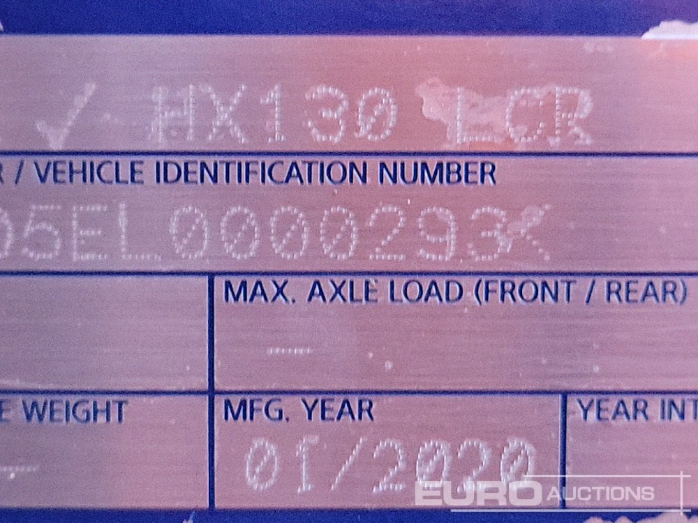 Rupsgraafmachine 2020 Hyundai HX130LCR: afbeelding 49