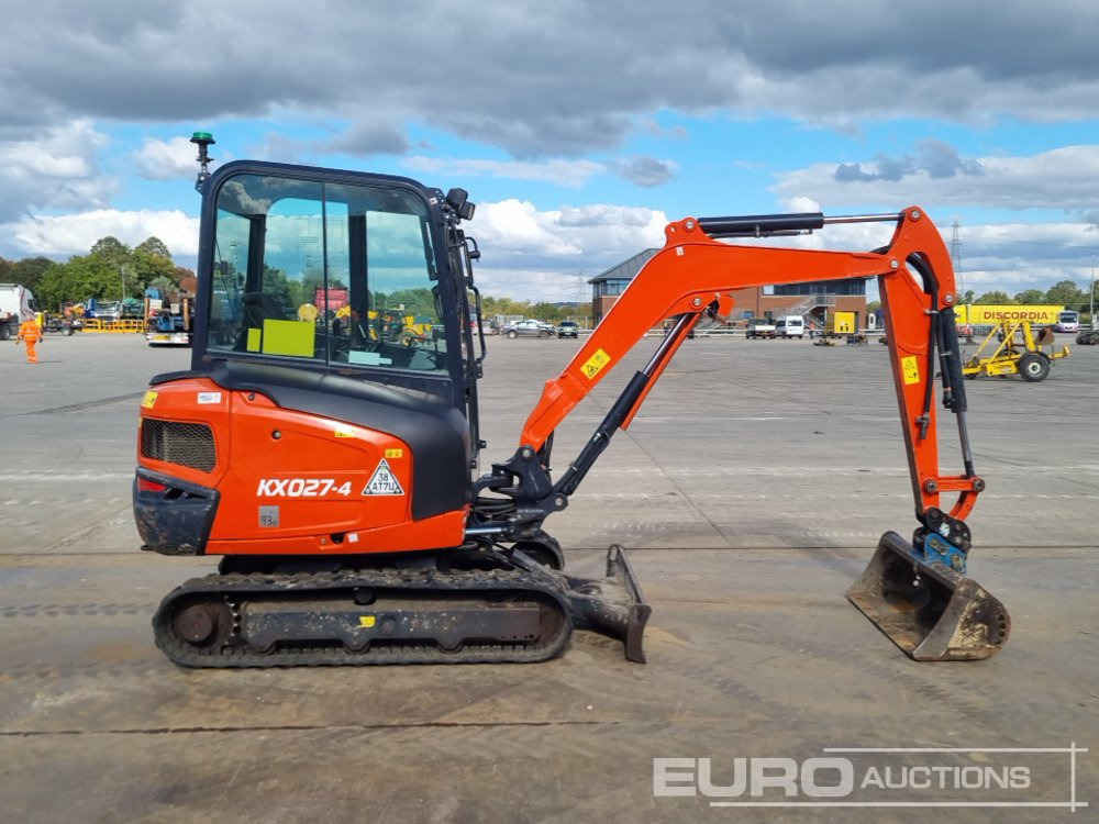 Minigraafmachine 2020 Kubota KX027-4: afbeelding 6