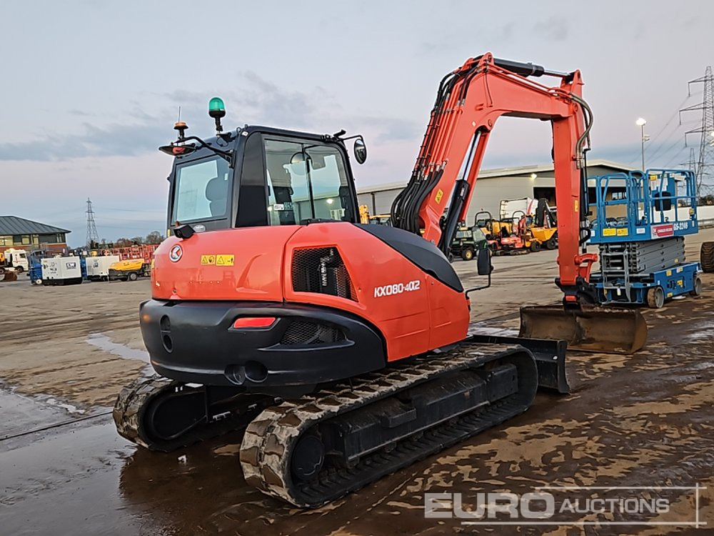 2020 Kubota KX080-4A2 - Minigraafmachine: afbeelding 5 2020 Kubota KX080-4A2 - Minigraafmachine: afbeelding 5