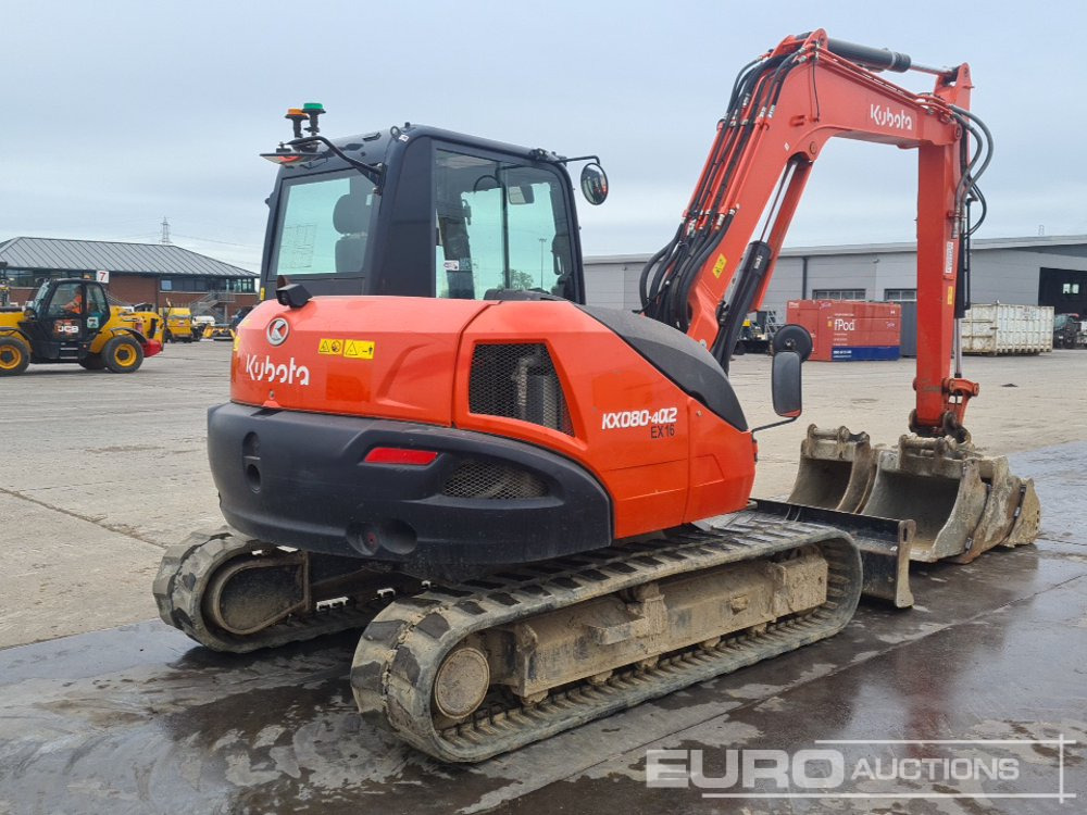 2020 Kubota KX080-4A2 - Minigraafmachine: afbeelding 5 2020 Kubota KX080-4A2 - Minigraafmachine: afbeelding 5