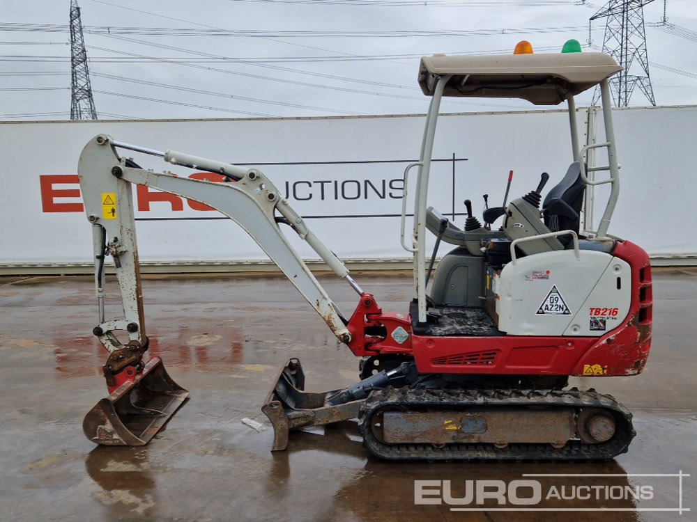 2020 Takeuchi TB216 - Minigraafmachine: afbeelding 2 2020 Takeuchi TB216 - Minigraafmachine: afbeelding 2