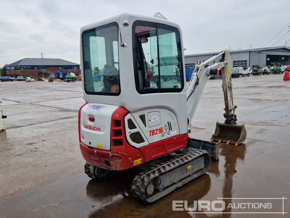 2020 Takeuchi TB216 - Minigraafmachine: afbeelding 5 2020 Takeuchi TB216 - Minigraafmachine: afbeelding 5