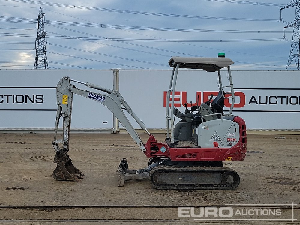 2020 Takeuchi TB216 - Minigraafmachine: afbeelding 2 2020 Takeuchi TB216 - Minigraafmachine: afbeelding 2